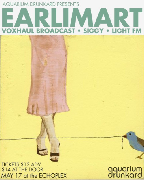 AD Presents Earlimart May 17th / Echoplex Aquarium Drunkard