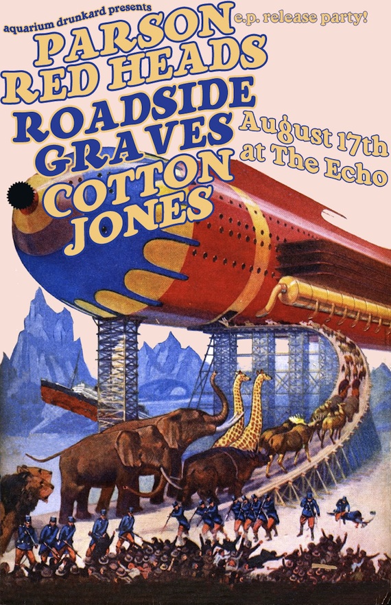 AD Presents Cotton Jones, Parson Red Heads, Roadside Graves